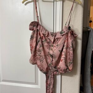 Johanna Ortiz & HM Floral Button Camisole